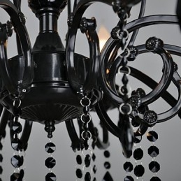 Lustr Crystal Modern Contemporary Crystal 10 Light Metal