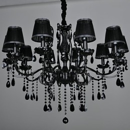 Lustr Crystal Modern Contemporary Crystal 10 Light Metal