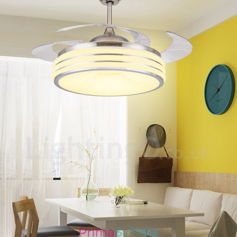 Moderní moderní neviditelné stropní ventilátory
