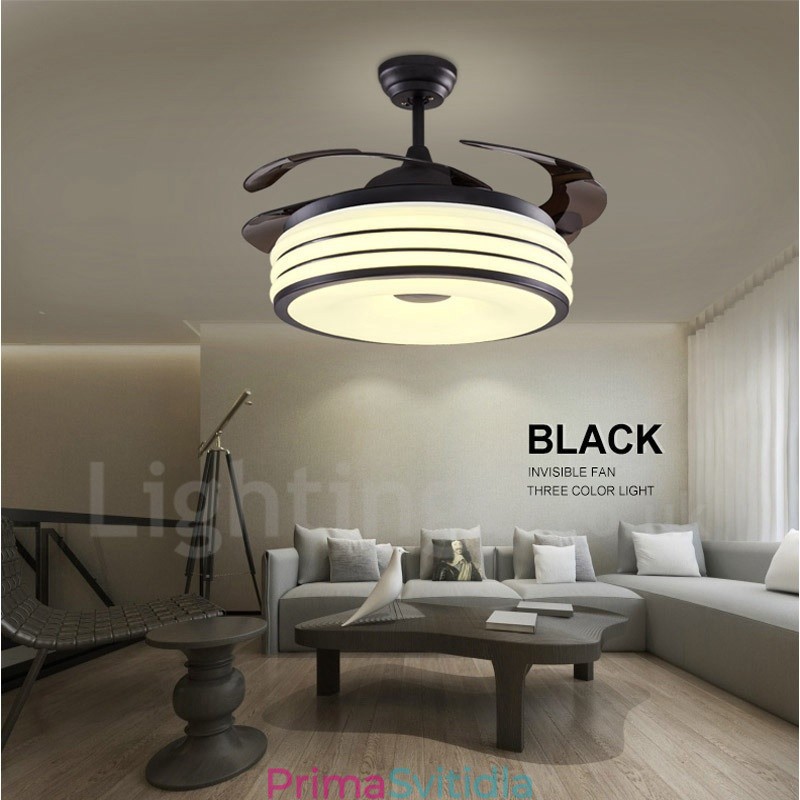 Moderní moderní neviditelné stropní ventilátory