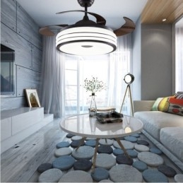 Moderní moderní neviditelné stropní ventilátory