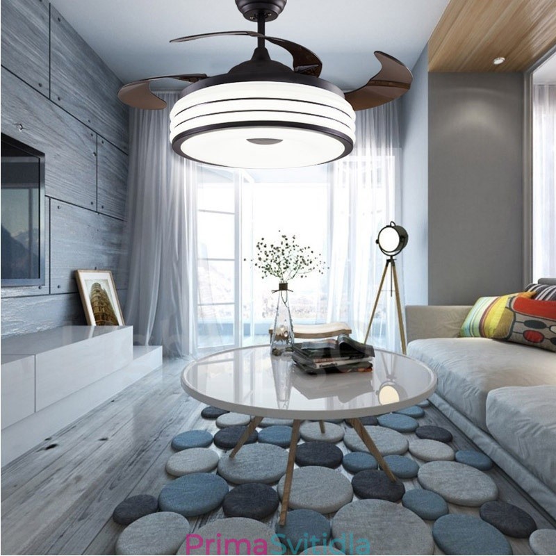 Moderní moderní neviditelné stropní ventilátory