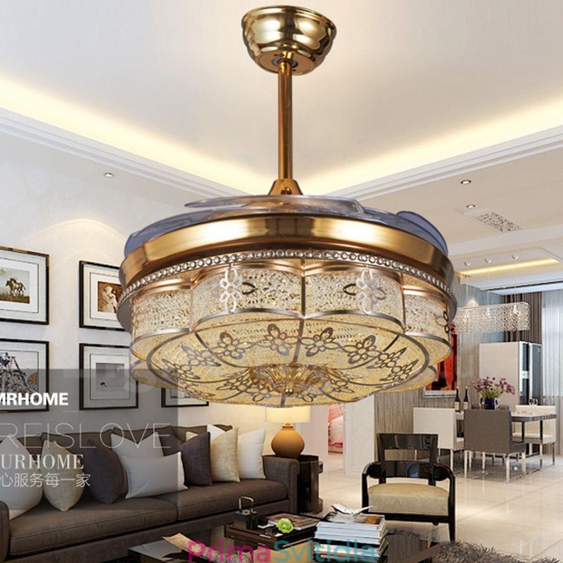 Moderní moderní neviditelné stropní ventilátory