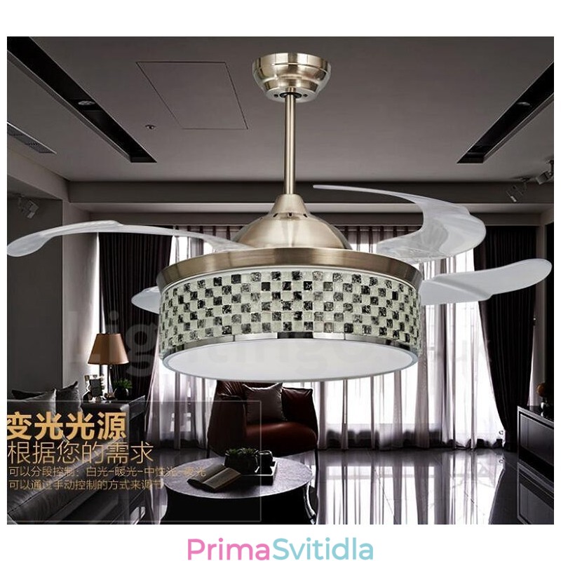 Moderní moderní neviditelné stropní ventilátory