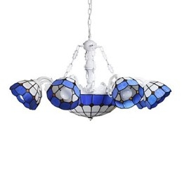 Středozemní moře Venkovské posezení Kreativní 6 + 1 přední lampy a lucerny