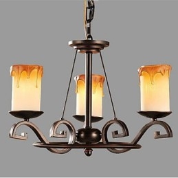 Studie The Antique Candle lamp Iron Chandelier