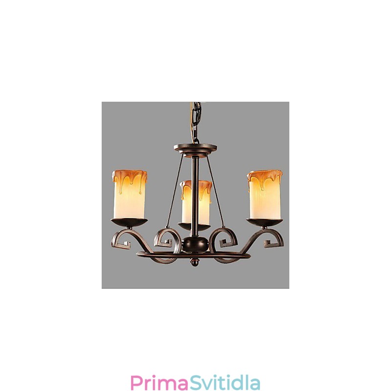 Studie The Antique Candle lamp Iron Chandelier
