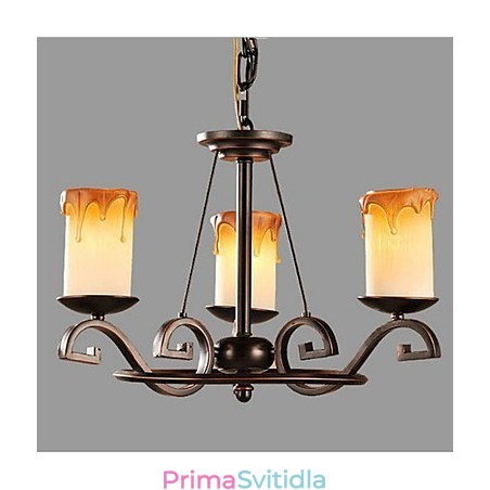 Studie The Antique Candle lamp Iron Chandelier