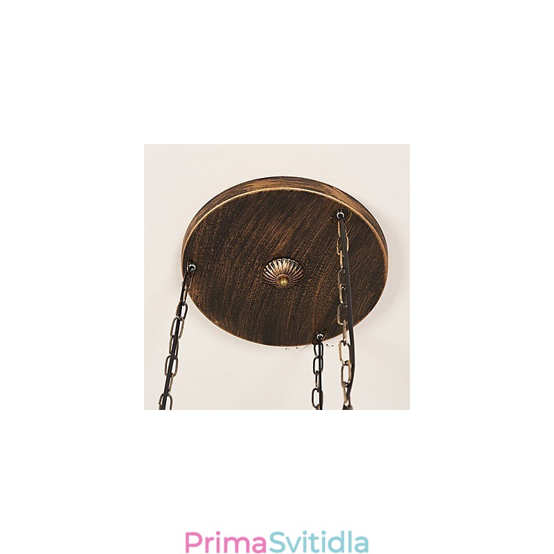 Kovové závěsné svítidlo rustikální Lodge Vintage Retro Mini Style