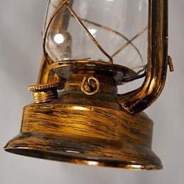 Kovové závěsné svítidlo rustikální Lodge Vintage Retro Mini Style