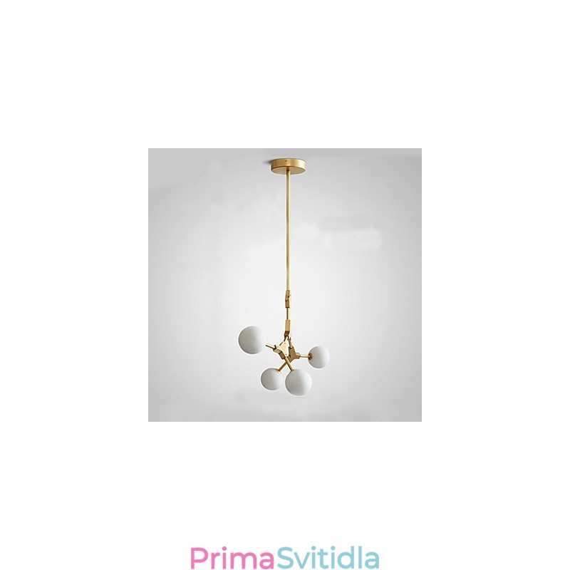 Tradiční klasická malba pro mini stylové dřevěné bambusové závěsné svítidlo