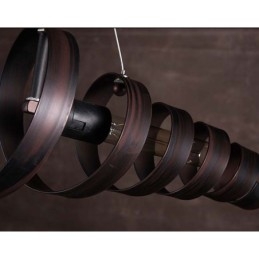 Retro Iron Lamp Moderní minimalistický lustr v průmyslovém stylu