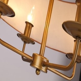 Rustikální malba Lodge pro designéry Kovové vnitřní obchody Lustr se 2 žárovkami
