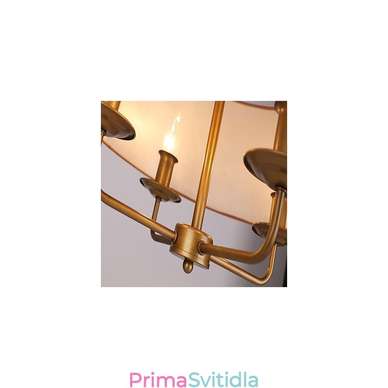 Rustikální malba Lodge pro designéry Kovové vnitřní obchody Lustr se 2 žárovkami