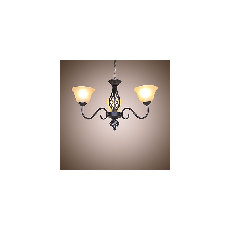 Tradiční klasická rustikální chata Vintage Retro Country Ostatní funkce pro designéry v mini stylu Kovový lustr