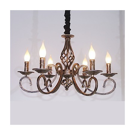 Retro jednoduchá lampa měděná lampa svíčka lampa Retro jednoduchá lampa měděná lampa svíčka lampa