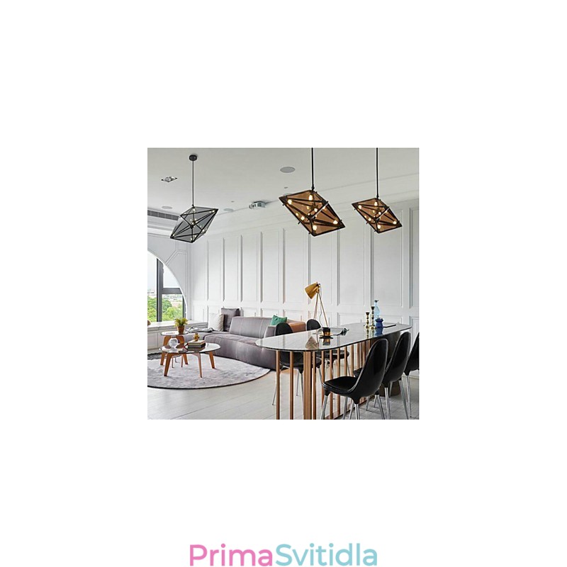 Tradiční klasická retro galvanizovaná funkce pro designérský kovový lustr