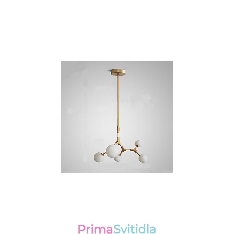 Tradiční klasická malba pro mini stylové dřevěné bambusové závěsné svítidlo