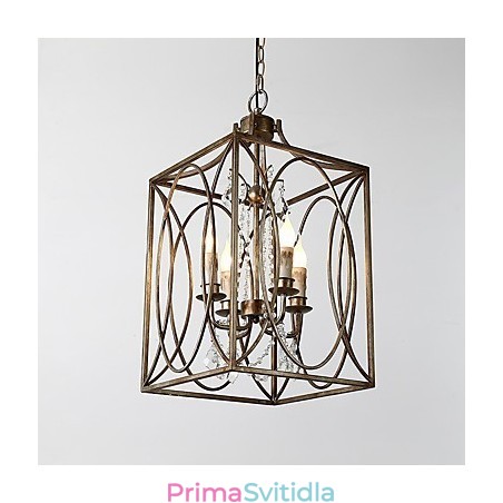 Čtyři lehké vintage kovové americké průmyslové loftové malby barva Evropská lustrová lampa interiérová ozdobná závěsná lampa Čtyři lehké vintage kovové americké průmyslové loftové malby barva Evropská lustrová lampa interiérová ozdobná závěsná lampa