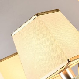 Moderní současná galvanizovaná funkce pro křišťálový kovový lustr