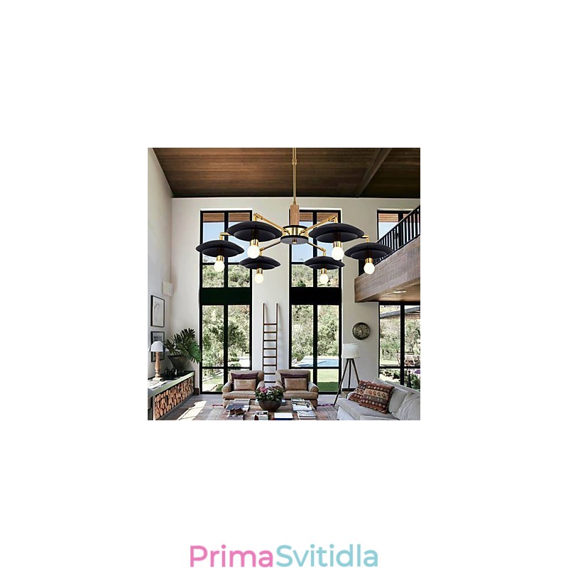 6 Lehký personalizovaný lustr