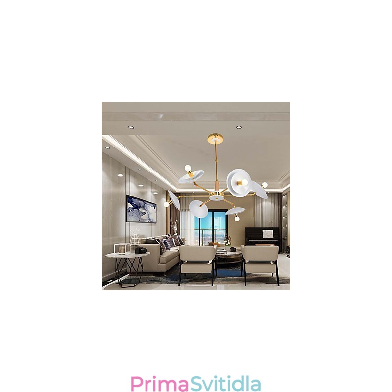 6 Lehký personalizovaný lustr