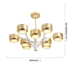 Osobnost moderní minimalistické lustrové stropní svítidlo