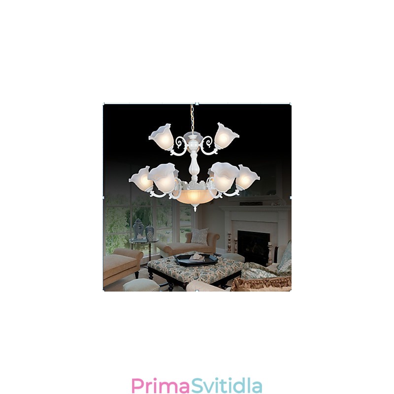 Lustr Tradiční Klasický Vintage Retro Metal