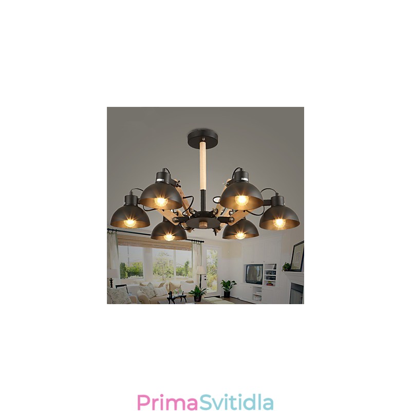 Lustr Mini styl moderní současný kov