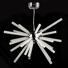 Funkce Globe Chrome pro křišťálový kovový lustr