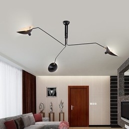 Moderní funkce současné malby pro designéry Kovový lustr