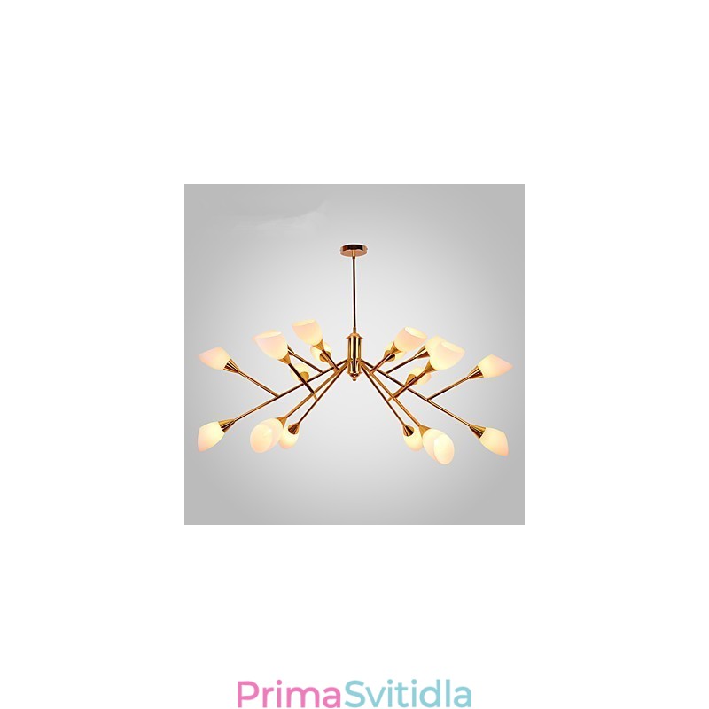 Nordic Simple Atmospheric Pastoral Lustr Lustrová lampa Creative Lobby