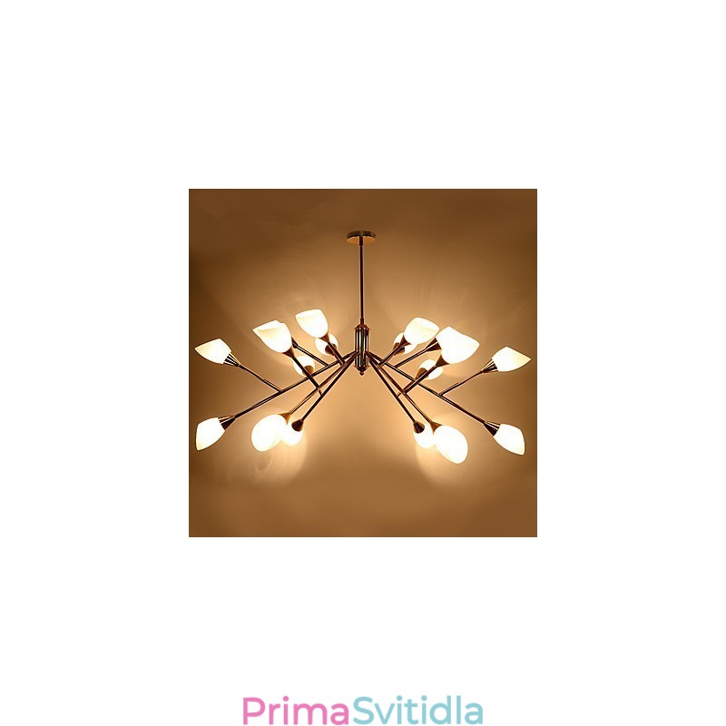 Nordic Simple Atmospheric Pastoral Lustr Lustrová lampa Creative Lobby