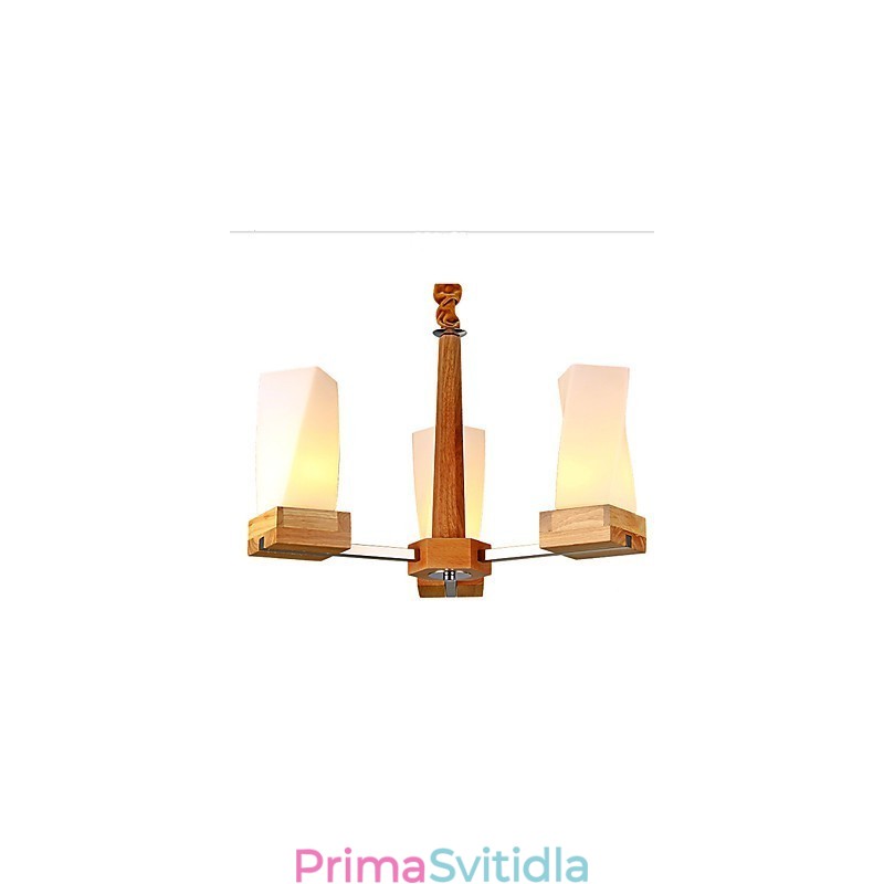 Simple Art osvětlení Masivní dřevo Creative Iiving Stropní lampa