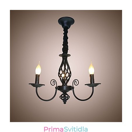 Lustr v evropském stylu 3 světla Lustr Jednoduchá světla Creative Iron Candles Lamps Lustr v evropském stylu 3 světla Lustr Jednoduchá světla Creative Iron Candles Lamps
