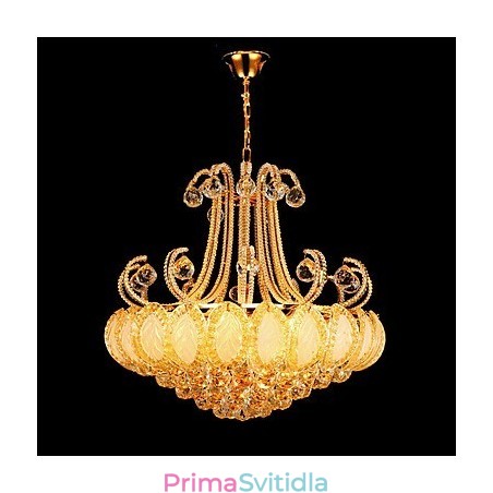 Moderní luxusní lustr křišťálové závěsné světlo o průměru 50 cm obsahuje 8 žárovek Moderní luxusní lustr křišťálové závěsné světlo o průměru 50 cm obsahuje 8 žárovek