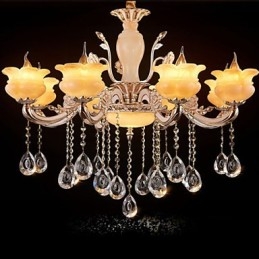 Závěsná lampa Jade Crystal