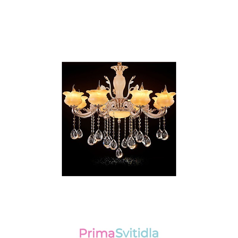 Závěsná lampa Jade Crystal