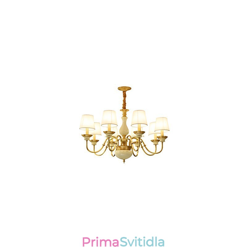 Celo měděný lustr Jade Dekorativní lustr