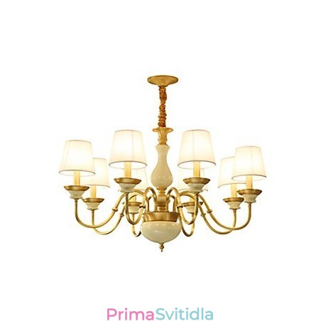 Celo měděný lustr Jade Dekorativní lustr