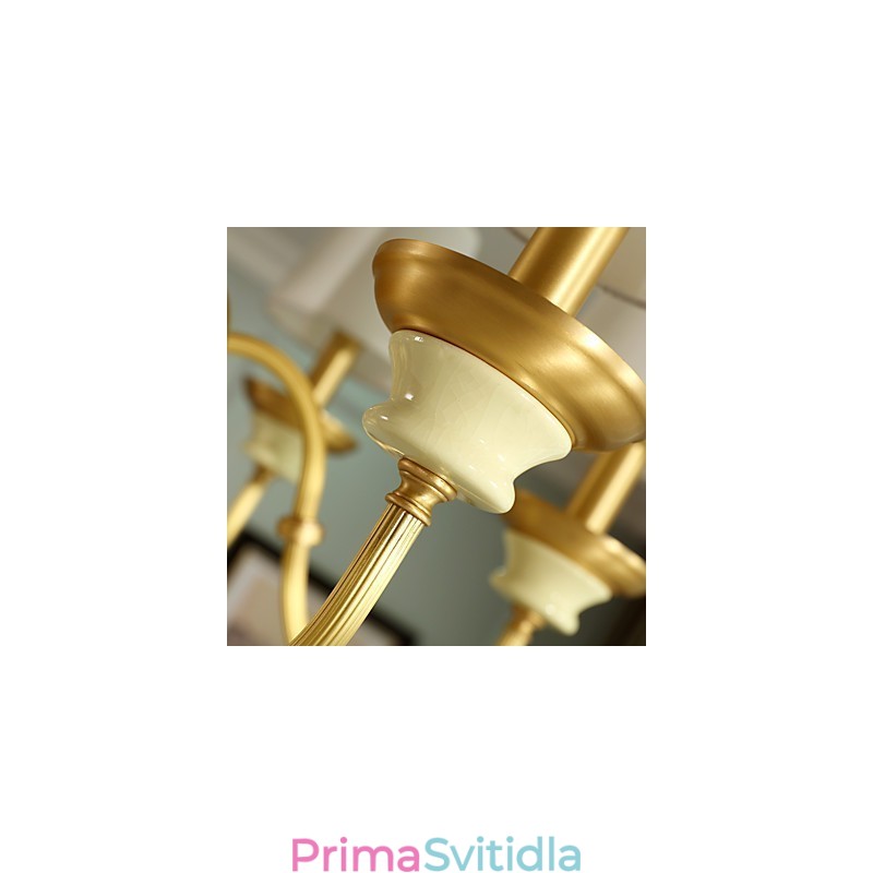 Celo měděný lustr Jade Dekorativní lustr