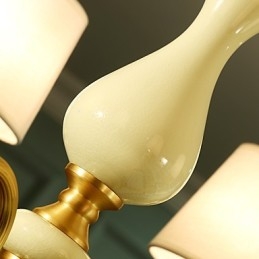 Celo měděný lustr Jade Dekorativní lustr