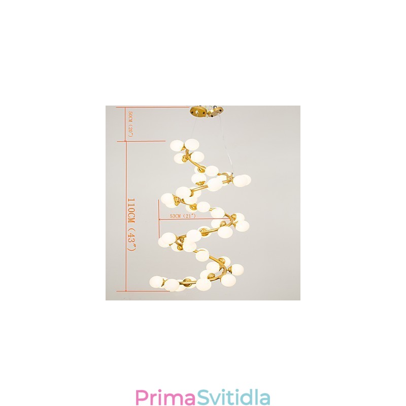 Personalizované umělecké lustrové lampy
