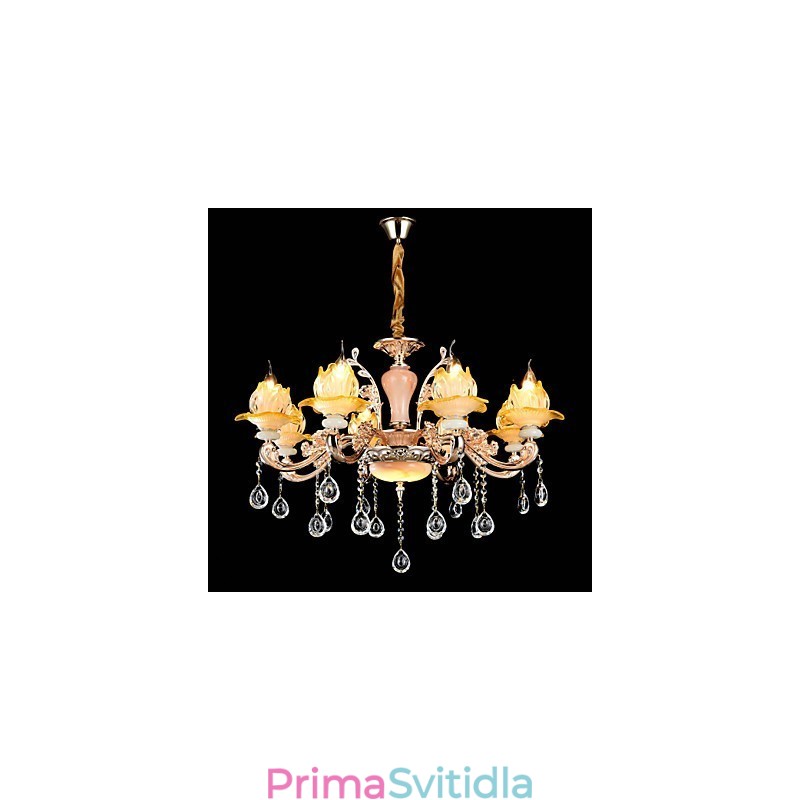 Moderní současná tradiční klasická funkce ze slitiny zinku pro kovové závěsné svítidlo ve stylu Crystal Mini