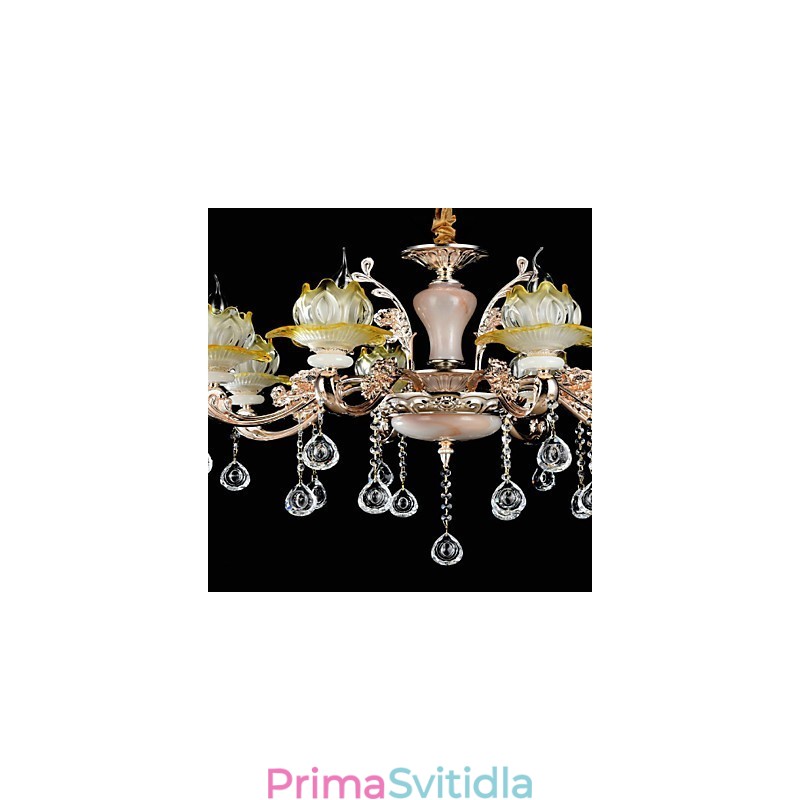 Moderní současná tradiční klasická funkce ze slitiny zinku pro kovové závěsné svítidlo ve stylu Crystal Mini