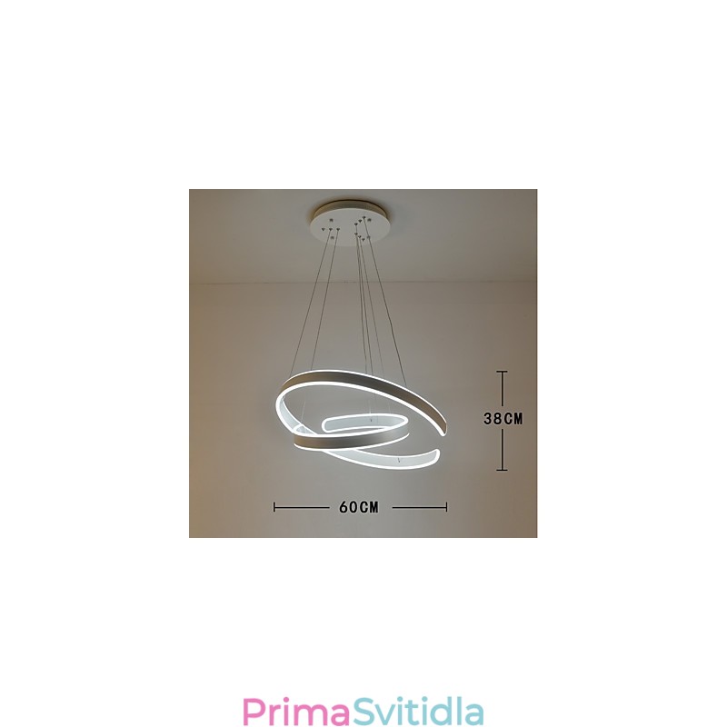 Severní Evropa Jednoduchá lustrová lampa s kreativní atmosférou zdobí svítidlo kantýny