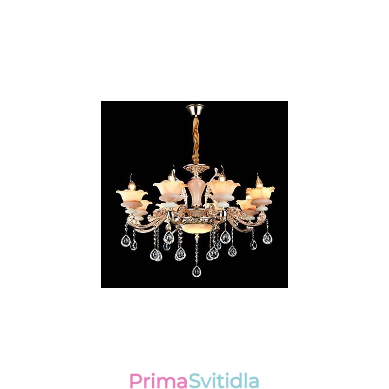 Moderní současná tradiční klasická funkce ze slitiny zinku pro kovové závěsné svítidlo ve stylu Crystal Mini
