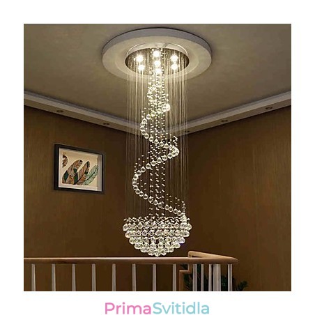 Moderní křišťálové stropní lustrové osvětlení vnitřní závěsná lampa Deco svítidla Moderní křišťálové stropní lustrové osvětlení vnitřní závěsná lampa Deco svítidla
