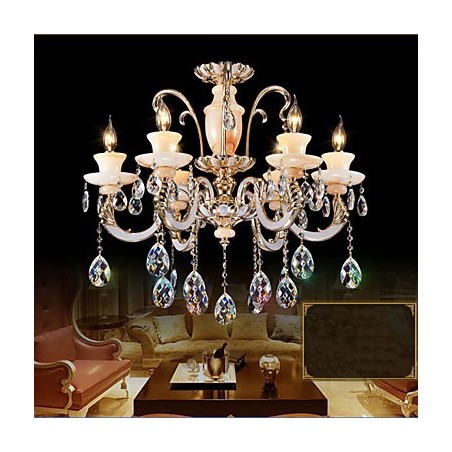 Evropská vysoce kvalitní závěsná lampa Jade Crystal Závěsná lampa Atmosféra Zinková slitina Závěsná lampa Candle Crystal lampa Evropská vysoce kvalitní závěsná lampa Jade Crystal Závěsná lampa Atmosféra Zinková slitina Závěsná lampa Candle Crystal lampa