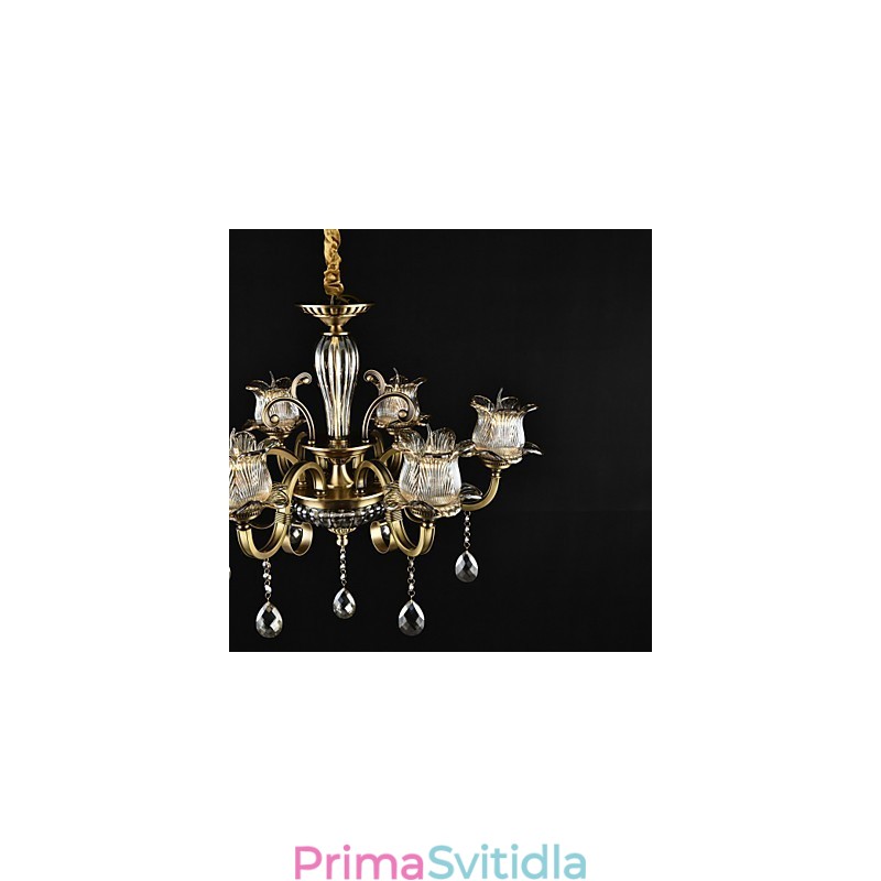 Rustikální malba Lodge pro designéry Kovové vnitřní obchody Lustr se 2 žárovkami